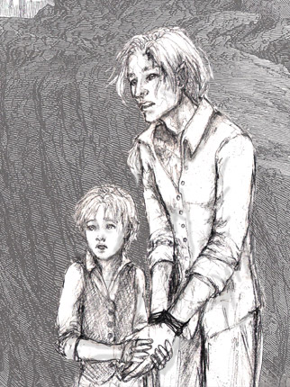 Jon and Eabrey by Ruth Lampi