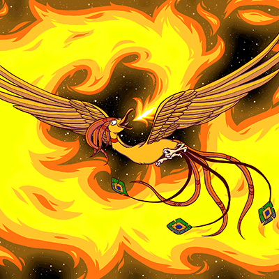 'phoenix' by Amanda Williams